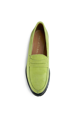 Alder Lime Suede Loafer