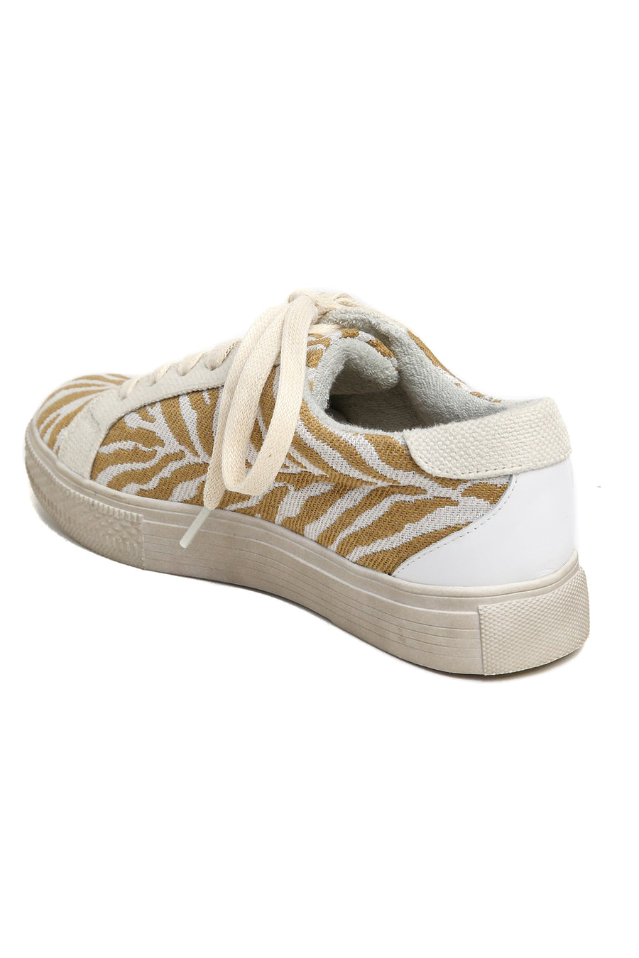 Star Natural Zebra Canvas Sneakers Master